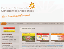 Tablet Screenshot of endo-orthodontics.com